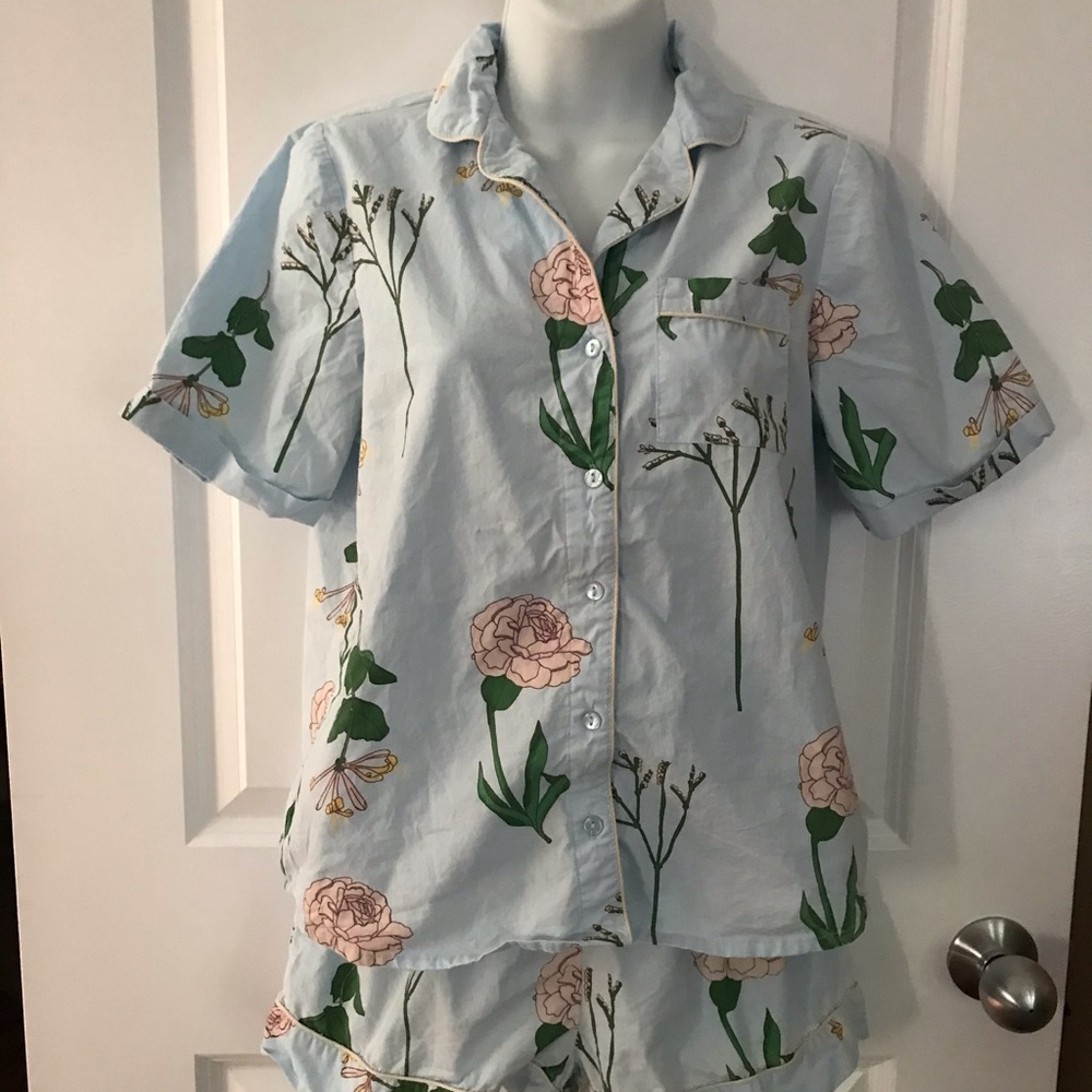Their Nibs Top & Shorts Pajamas 2-piece 100% Cotton, Small